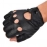 Men Women PU Leather Gloves Lovers Fingerless Mittens Black Half Finger Outdoor Tactical Mens Leather Driving Gloves