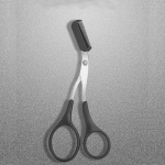Eyebrow Trimmer Scissor Beauty Products for Women Eyebrow Scissors with Comb Stainless Steel Makeup Tools Beauty Scissors
