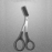 Eyebrow Trimmer Scissor Beauty Products for Women Eyebrow Scissors with Comb Stainless Steel Makeup Tools Beauty Scissors